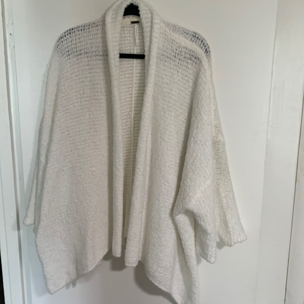 Free People White Cardigan - Size XS